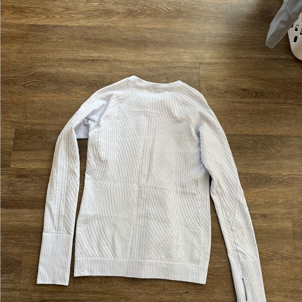 LULULEMON Rest Less Pullover In icing Blue - Picture 4 of 5